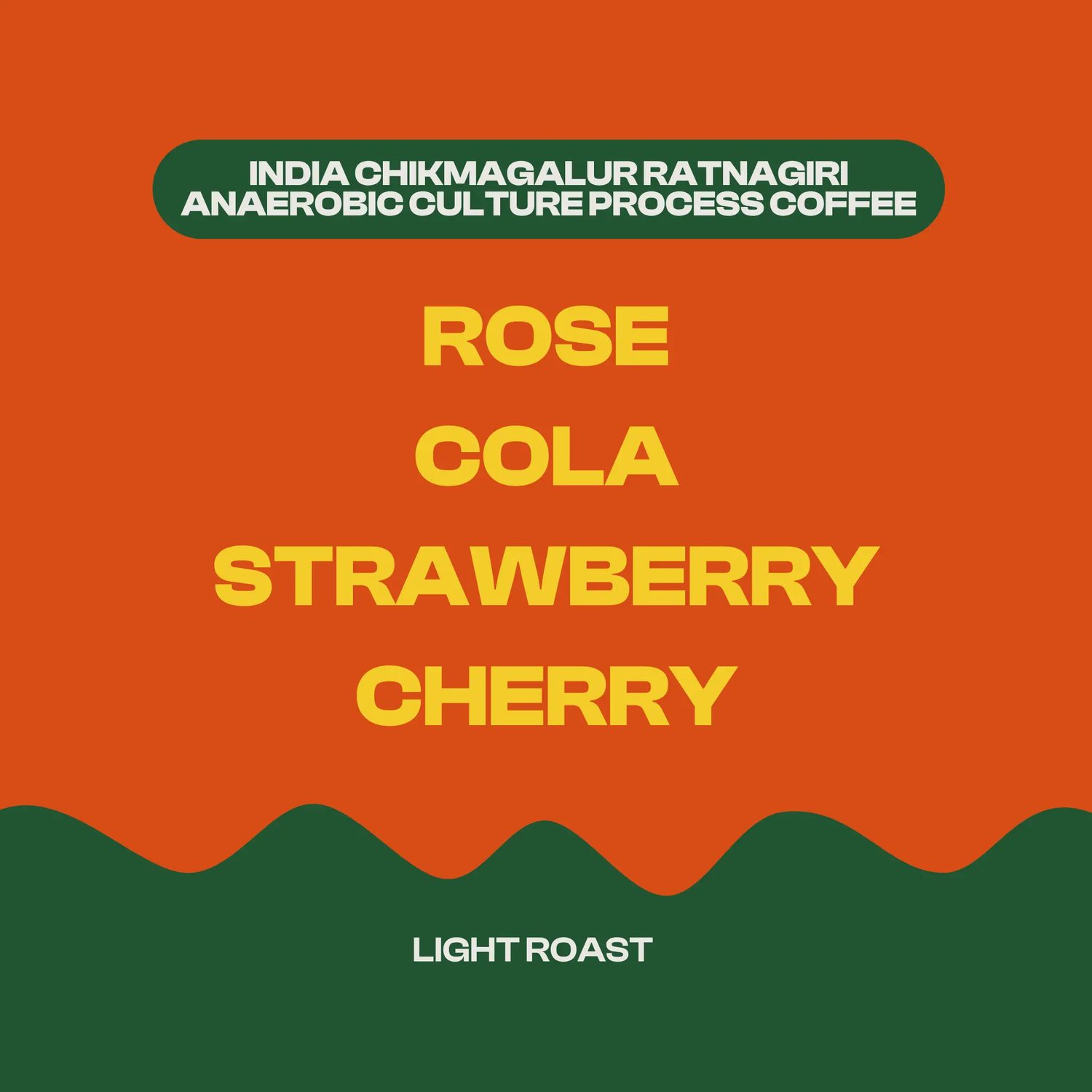 India Chikmagalur Ratnagiri Anaerobic Culture Process Coffee Hidden Grounds Coffee