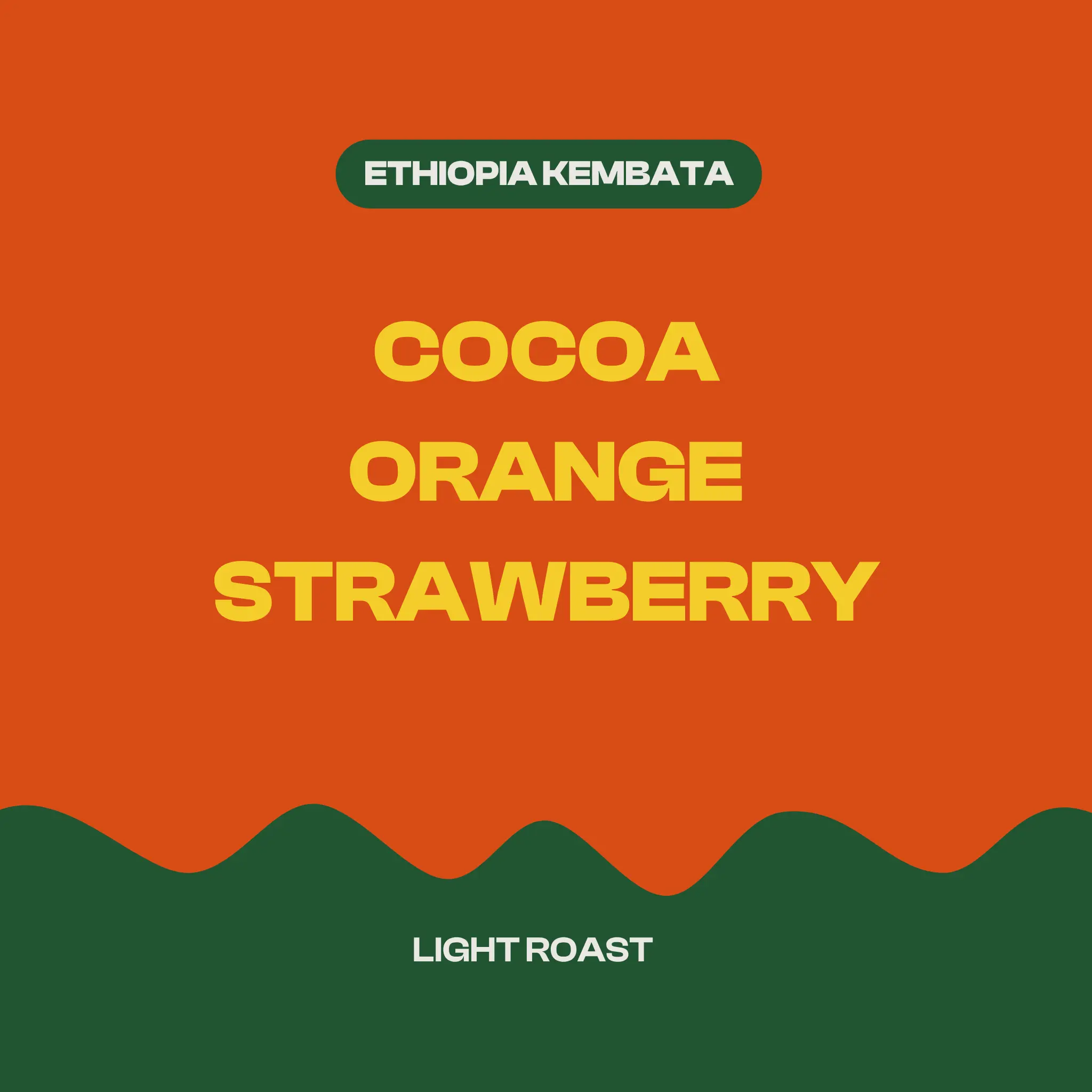 Ethiopia Kembata Natural Hidden Grounds Coffee