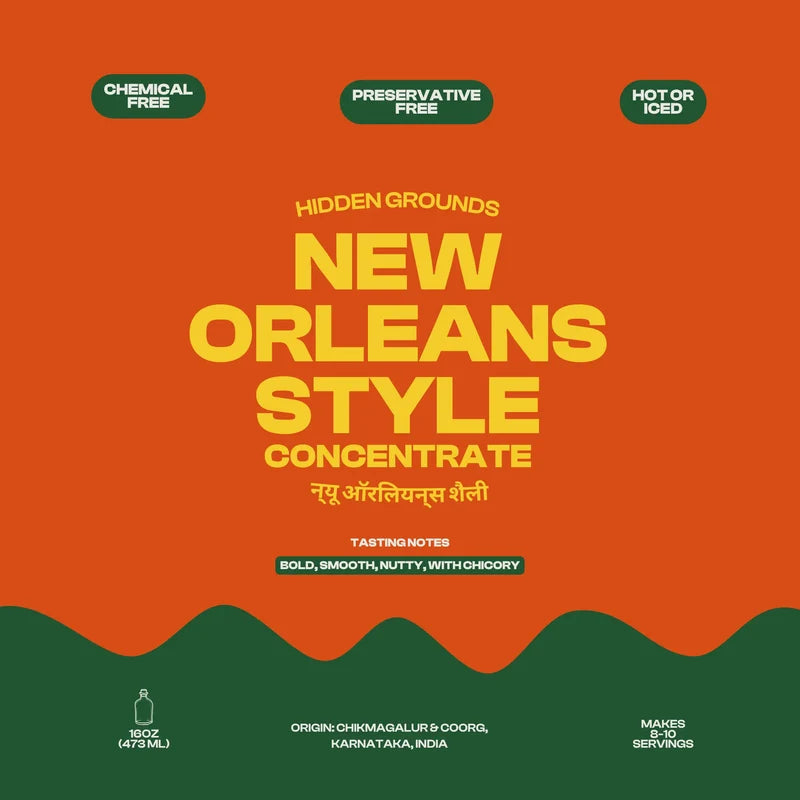 New Orleans Style Cold Brew Concentrate product artwork