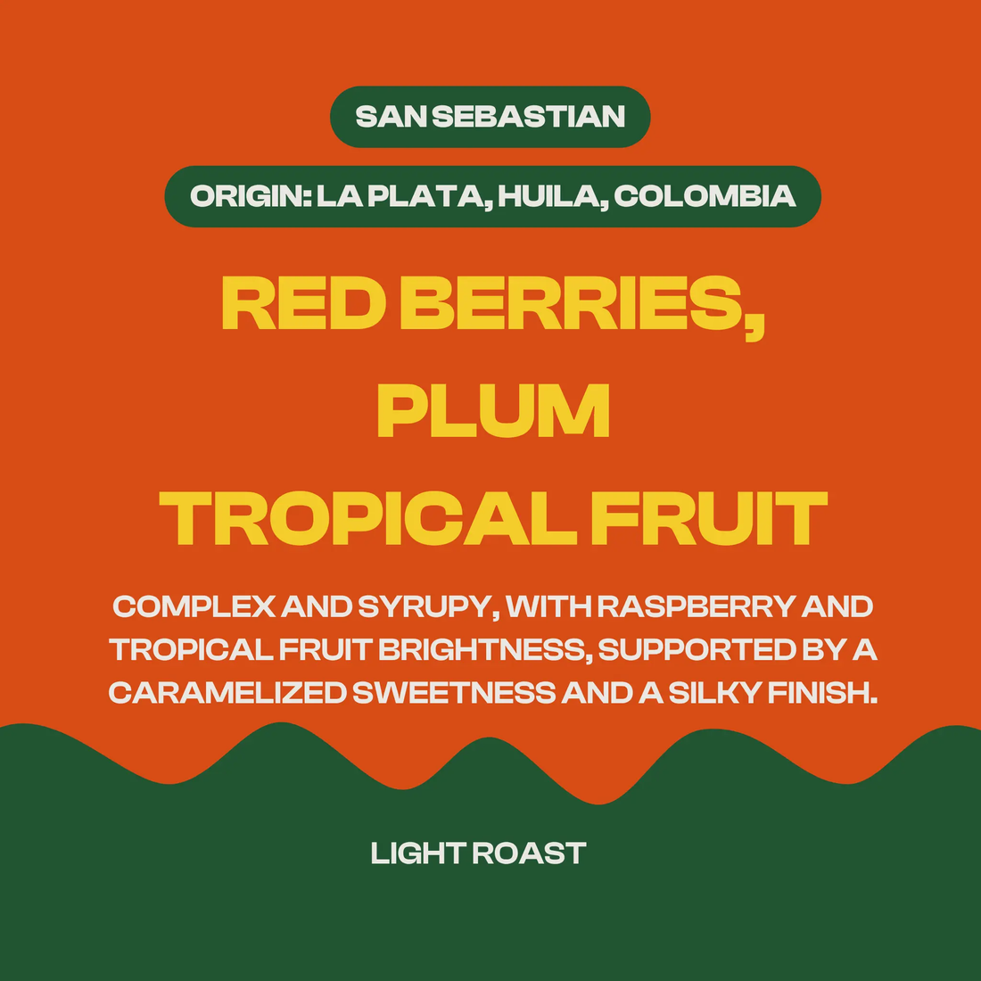 Colombia San Sebastián Hidden Grounds Coffee