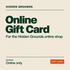 Hidden Grounds Online Only Gift Cards — Hidden Grounds product artwork