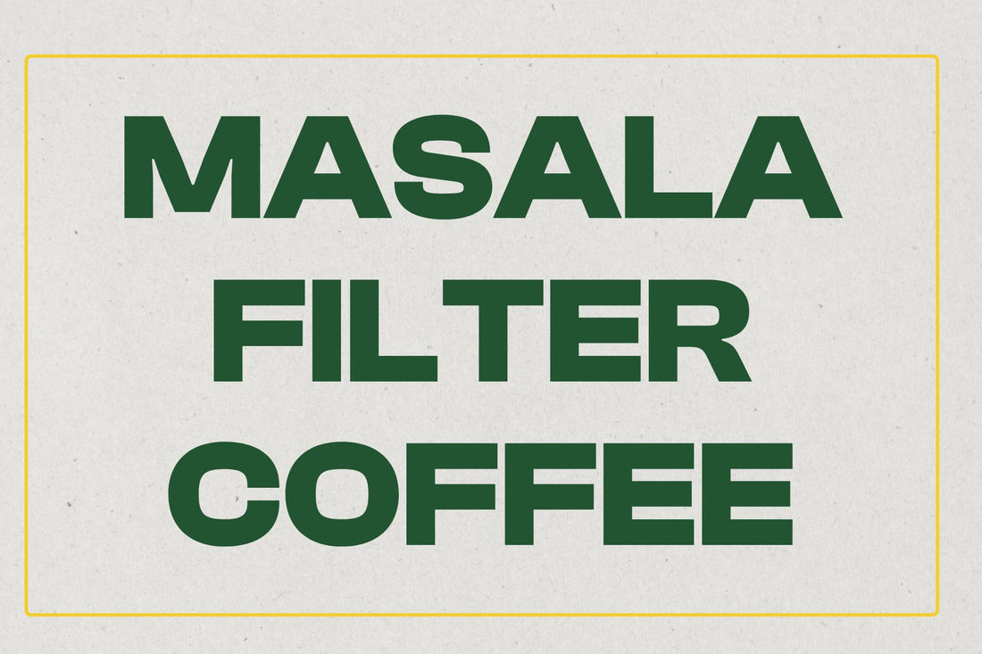 Instant Masala Filter Coffee - Hidden Grounds Coffee