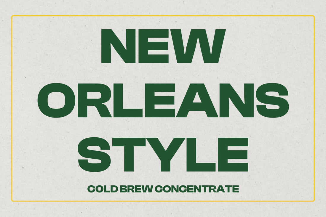 New Orleans Style Cold Brew - Hidden Grounds Coffee